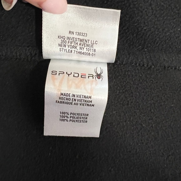 Men's SPYDER Black Jacket - Picture 6 of 9